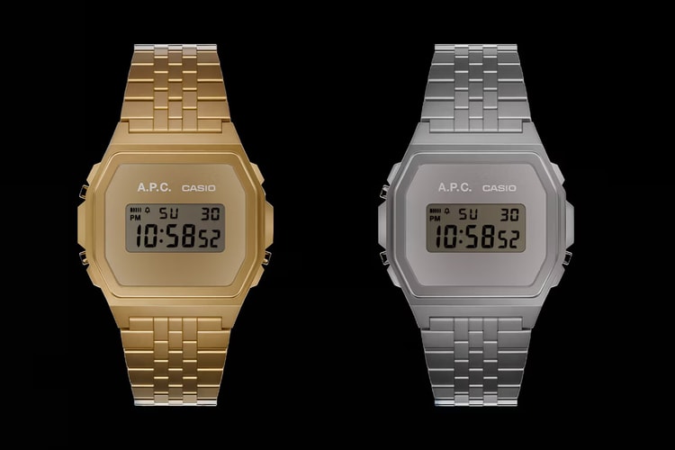 A.P.C. x Casio 全新聯名系列錶款台灣發售情報正式公開