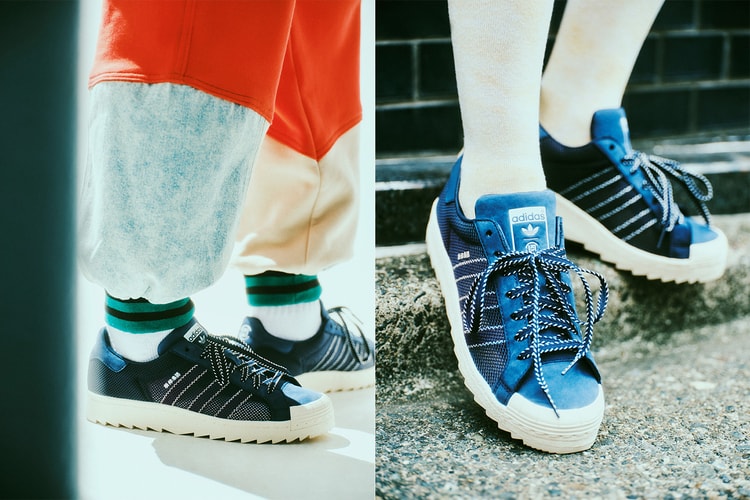 CLOT x adidas Originals Superstar Breathe 最新聯名配色「Navy」正式登場