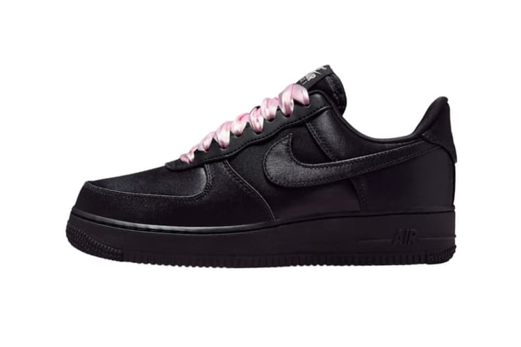 Nike Air Force 1 Low からエレガントさ溢れる“Black Satin”が登場