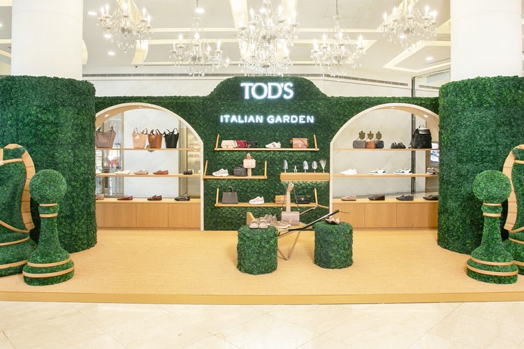 TOD’S 全新「義式花園 ITALIAN GARDEN」期間限定店正式登陸台北微風廣場