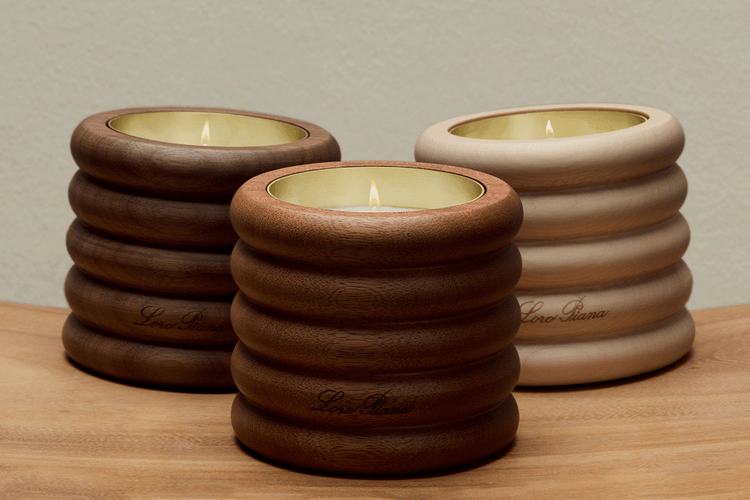 Loro Piana 全新木製外殼香氛蠟燭系列登場