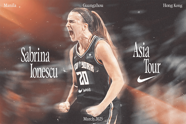 最後一站確認登陸香港！Sabrina Ionescu 首次亞洲巡迴之旅即將展開