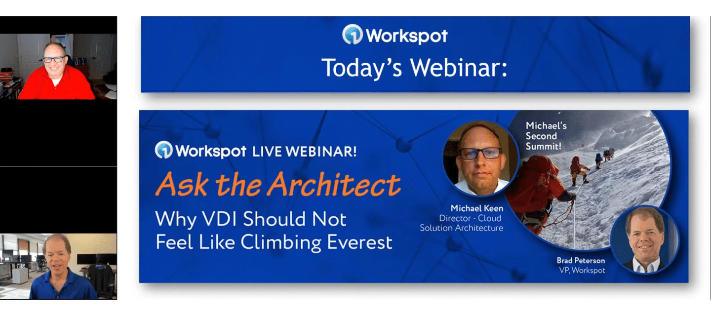 Webinar Ask the Architect Michael Keen