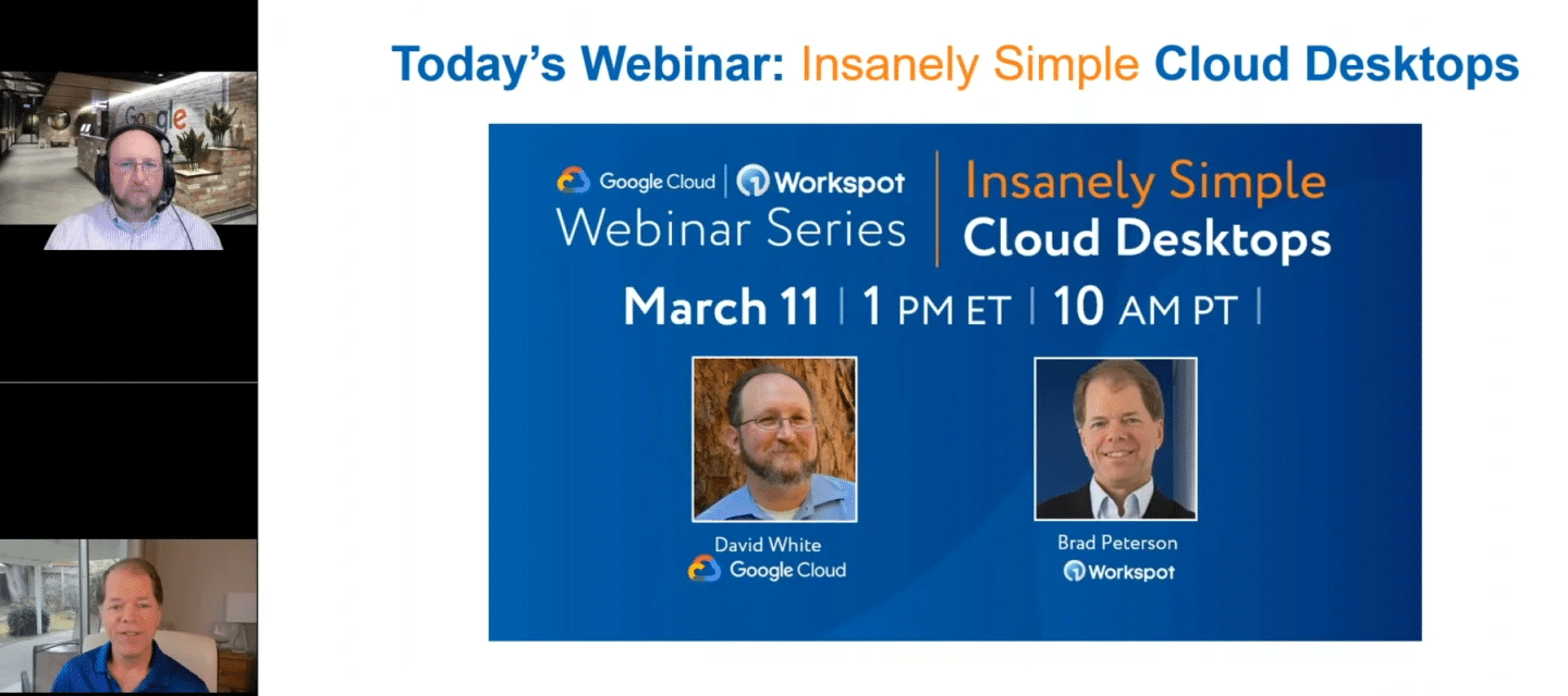 Webinar GCP David White